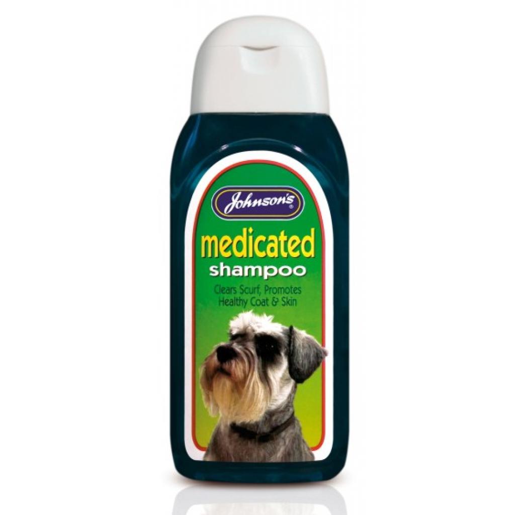 Johnsons Medicated Dog Shampoo 200ml Wagtail Pet Supplies