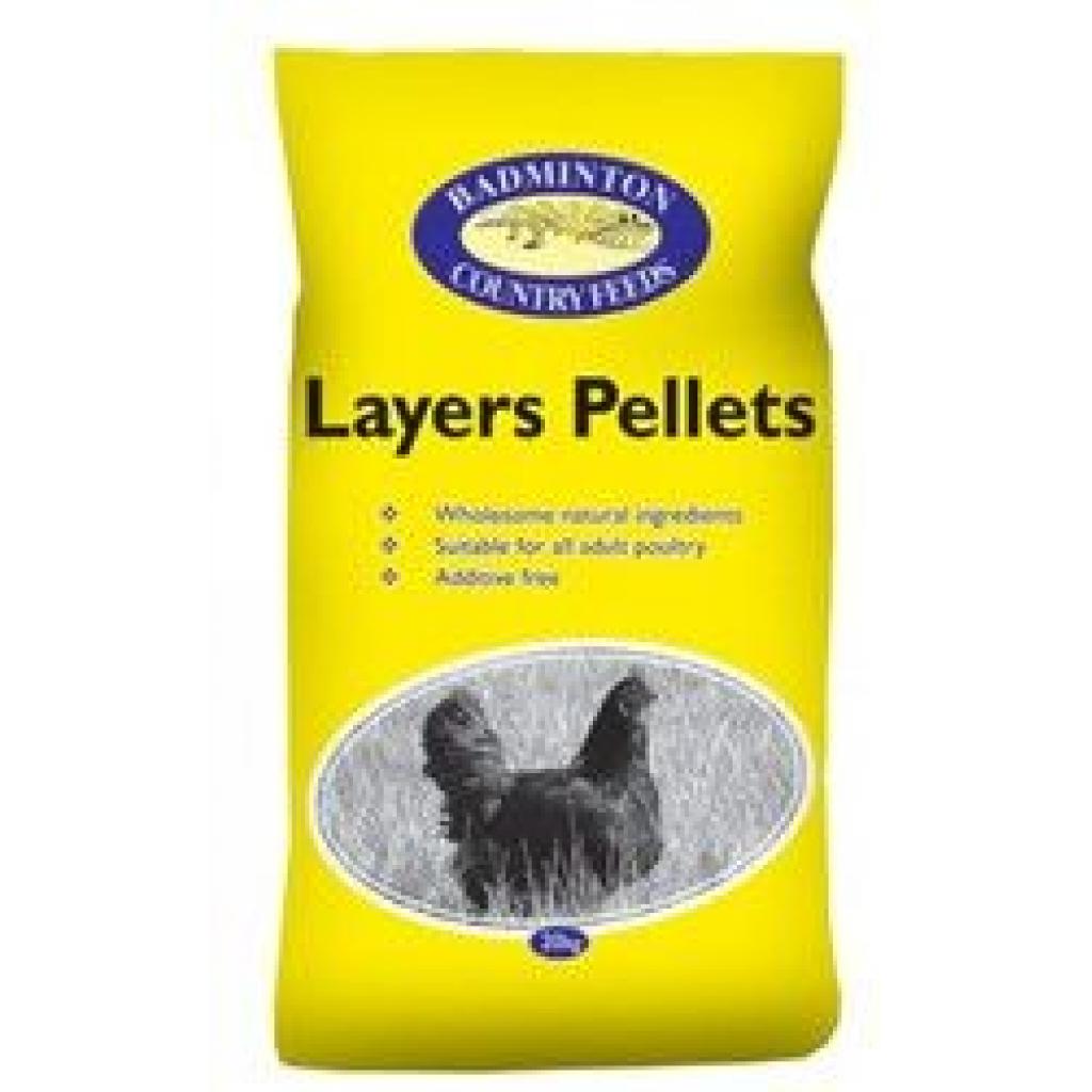 Badmington Layers Pellets 20kg | Wagtail Pet Supplies