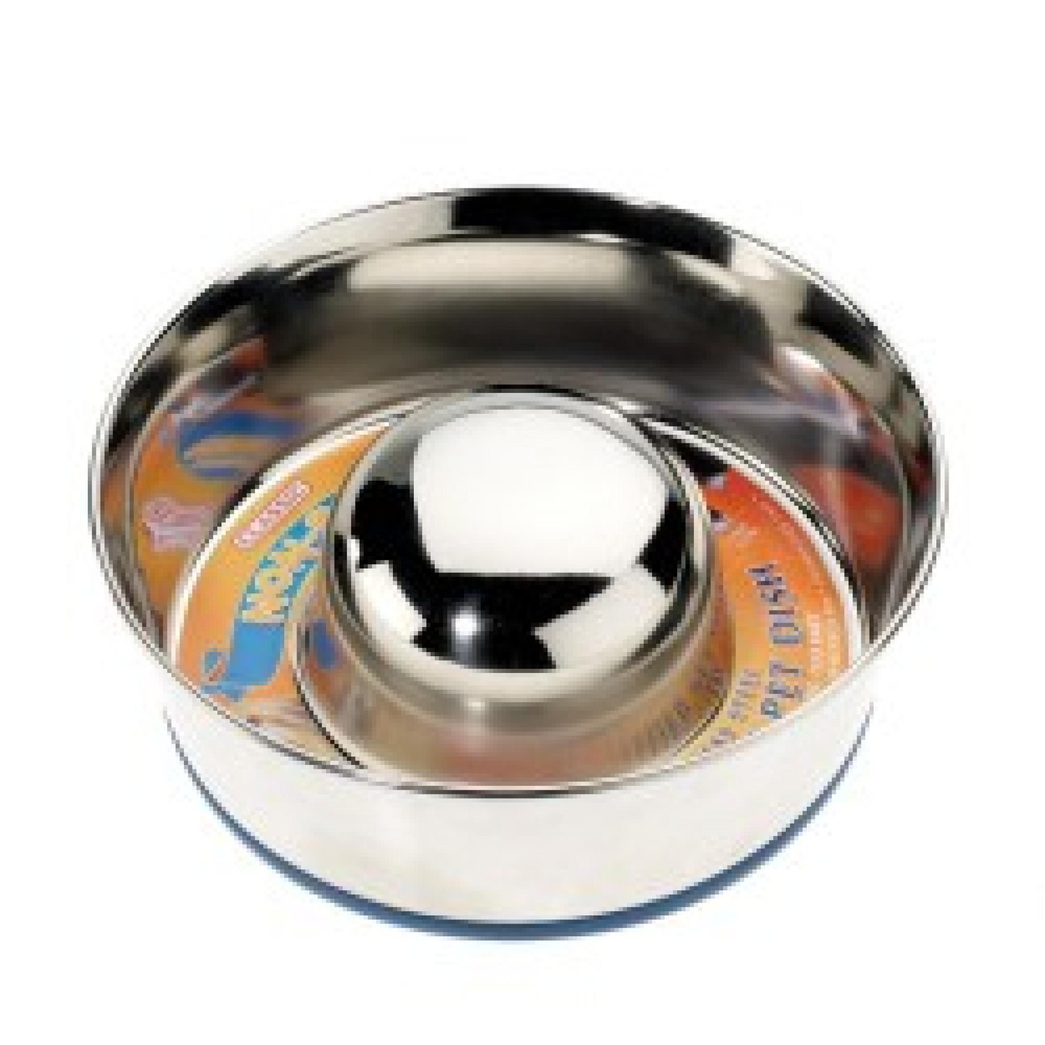 Classic Stainless Steel Slow Feeder Wagtail Pet Supplies