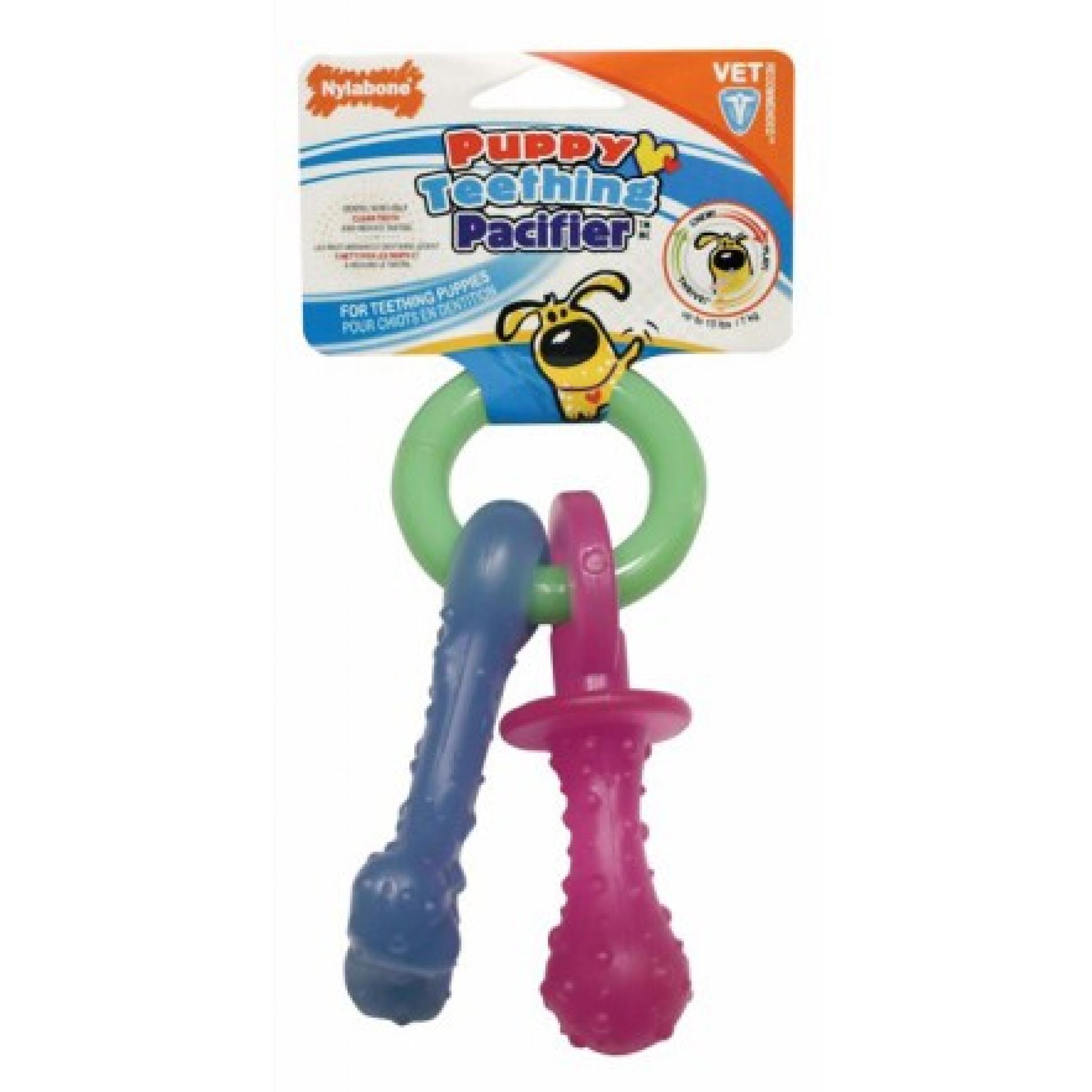 Nylabone Puppy Teething Pacifier Toy Wagtail Pet Supplies