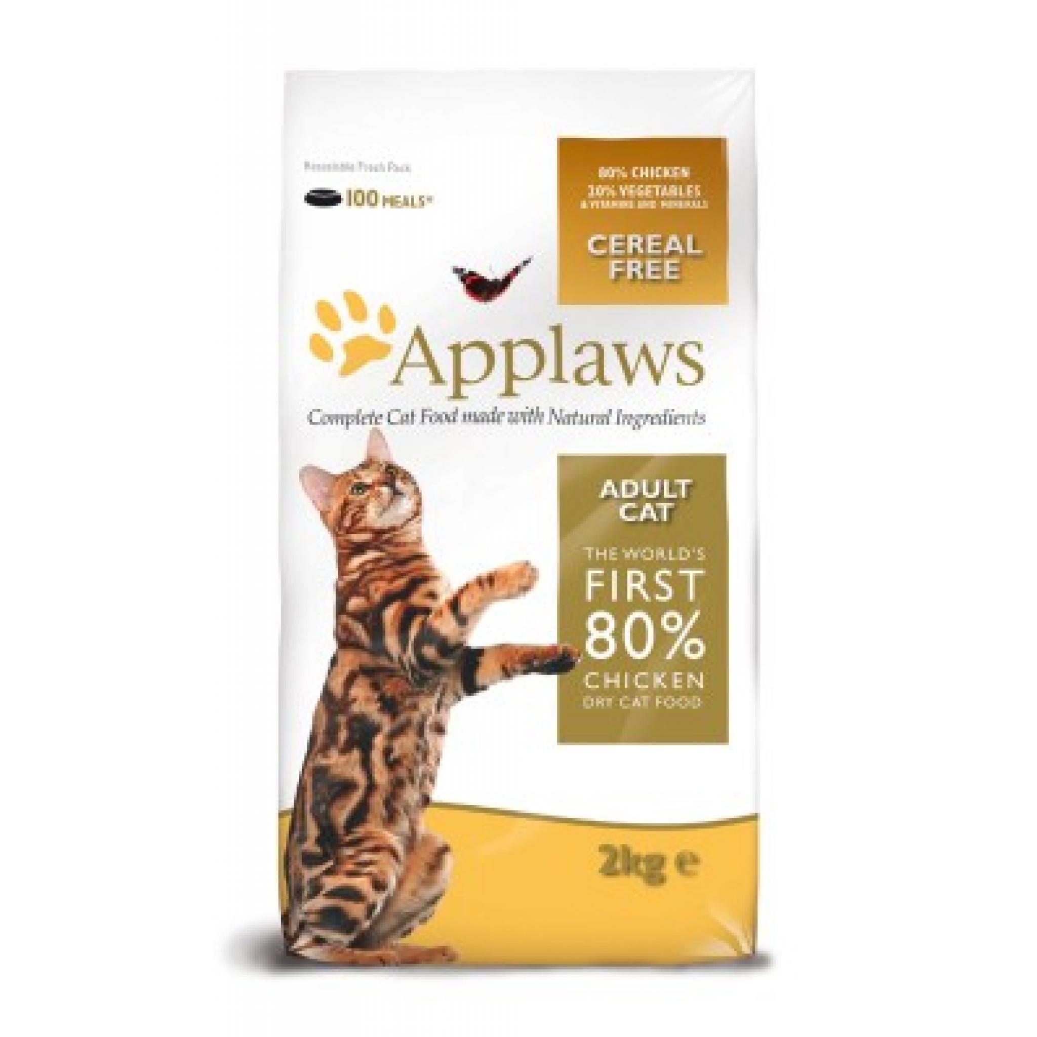 Applaws Cat Adult Chicken Complete Dry Food 2kg Wagtail Pet Supplies