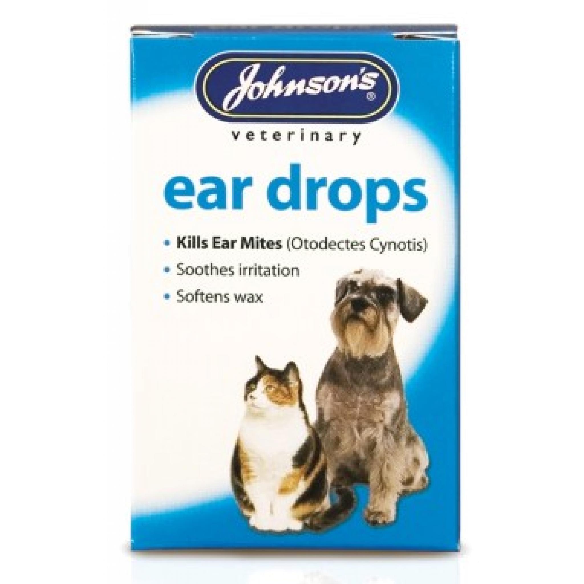 Johnsons Cat Ear Drops 15ml | Wagtail Pet Supplies