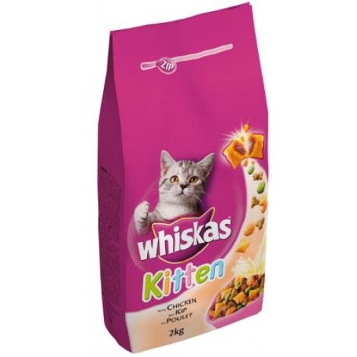 Whiskas Dry Kitten With Chicken 2kg