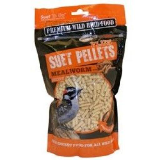 Suet To Go Mealworm Pellets 550g