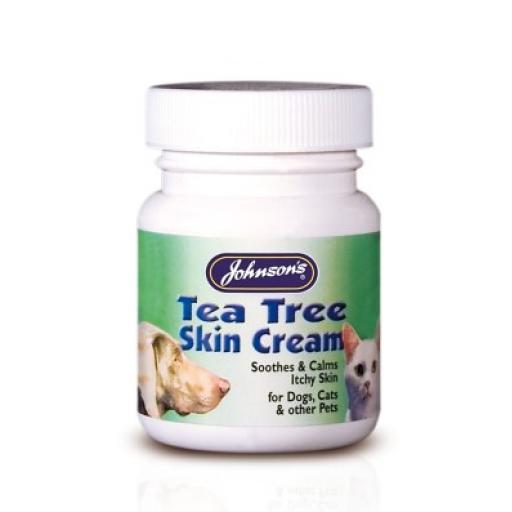 Johnsons Tea Tree Antiseptic Skin Cream 50g