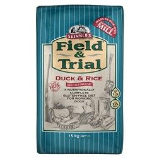 Skinners Field & Trial Duck & Rice Hypoallergenic Dog Food 15kg