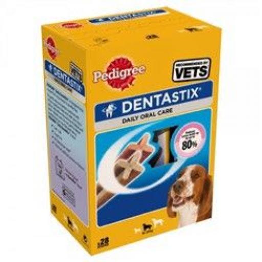 Pedigree Dentastix Medium Dog 10-25kg 28 Stick