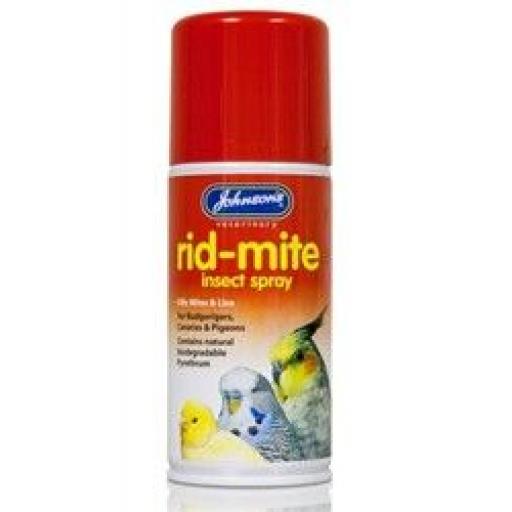 Johnsons Rid Mite Bird Spray Wagtail Pet Supplies