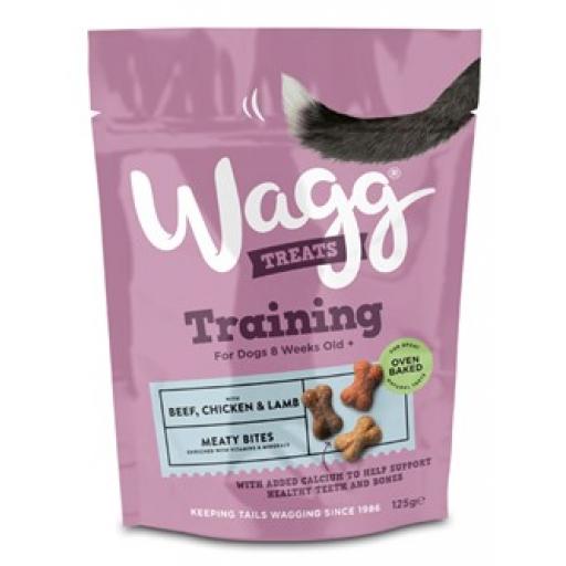 Wagg Training Treats with Beef, Chicken & Lamb 100g