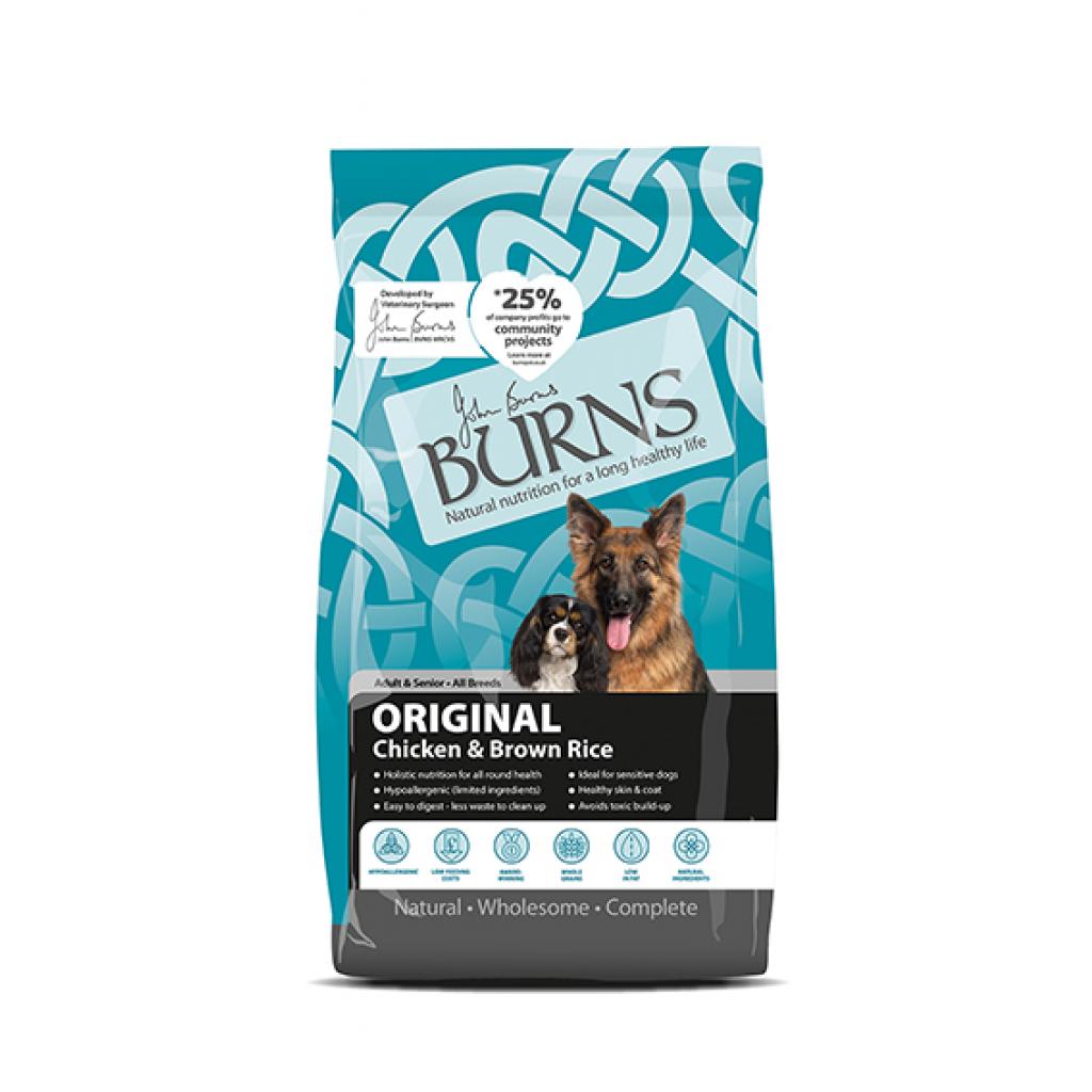 Burns Chicken & Brown Rice Complete Adult Dog Food Wagtail Pet Supplies