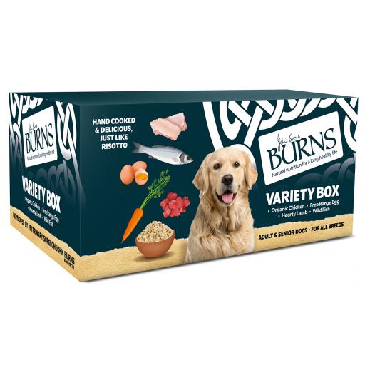 Burns Wet Food Mixed Variety Box Dog Food 6x395g