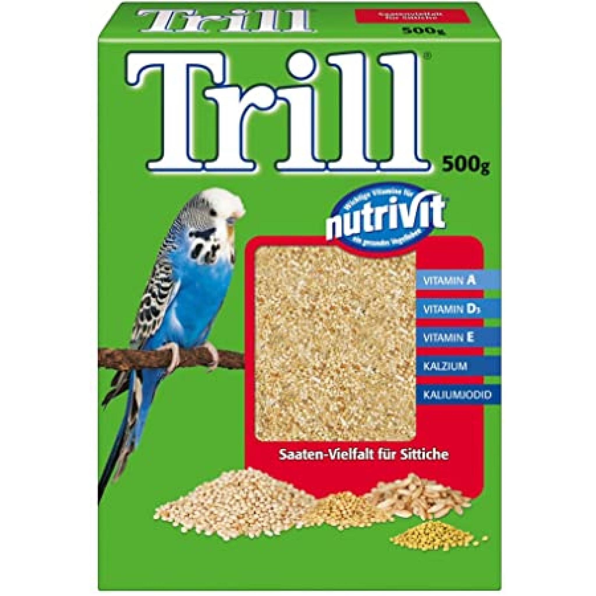 Trill Budgie Mix 500g | Wagtail Pet Supplies