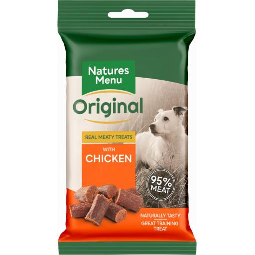 Natures Menu Chicken Dog Treats 60g